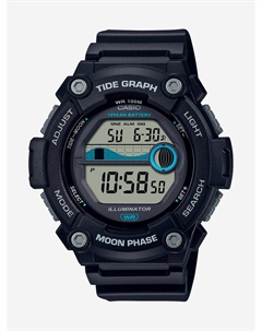 Спортивные часы WS-1300H-1A, Черный Casio