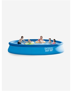 Надувной бассейн 28158NP Easy Set Pool 457х84см, Голубой Intex