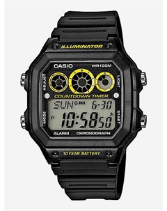 Спортивные часы AE-1300WH-1A, Черный Casio
