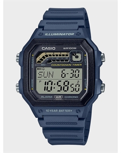 Спортивные часы WS-1600H-2A, Голубой Casio