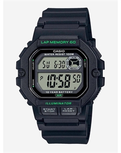 Спортивные часы WS-1400H-1A, Черный Casio