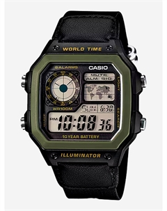 Спортивные часы AE-1200WHB-1B, Черный Casio