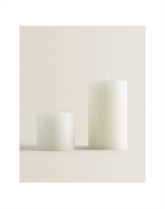 Декоративная цилиндрическая свеча Zara home