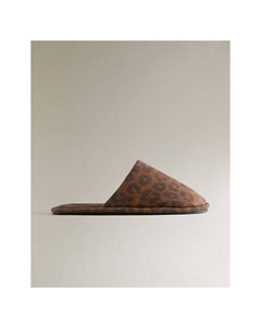 Домашние тапочки с принтом Zara home