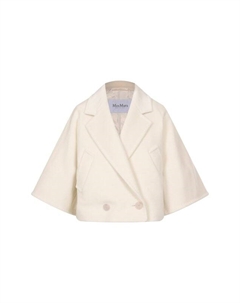 Полупальто из шерсти и кашемира Max mara