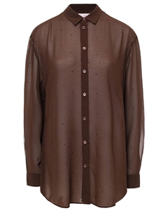 Рубашка со стразами Mc2 saint barth