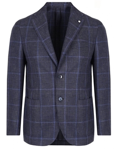 Пиджак из шерсти и льна L.b.m. 1911