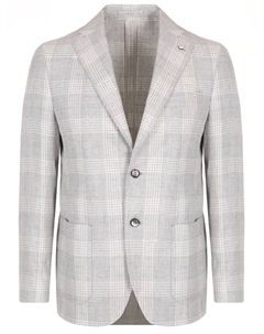 Пиджак из шерсти и льна L.b.m. 1911