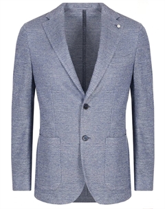 Пиджак из хлопка и льна L.b.m. 1911