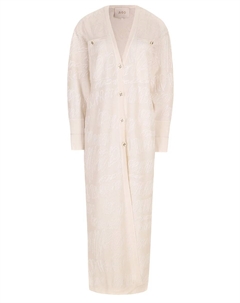 Кардиган из хлопка и вискозы And the brand