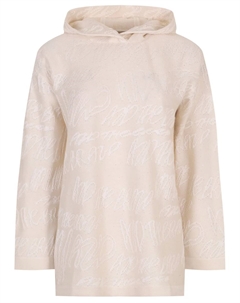 Худи из хлопка и вискозы And the brand