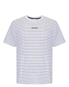 Футболка из хлопка и льна Kosmo Bogner