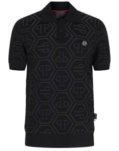 Поло из шерсти и шелка Philipp plein