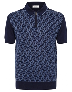 Поло из шелка и хлопка Panicale