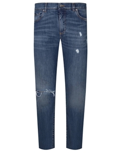 Джинсы Slim Fit хлопковые Dolce&gabbana