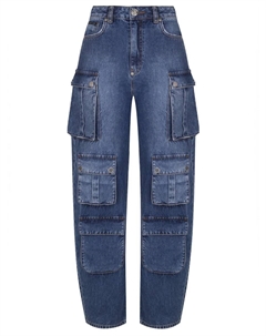 Джинсы-карго хлопковые Philipp plein