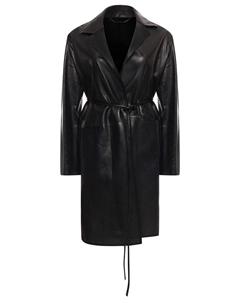 Плащ кожаный Kiton