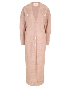 Кардиган из хлопка и вискозы And the brand