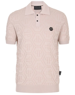 Поло из шерсти и шелка Philipp plein