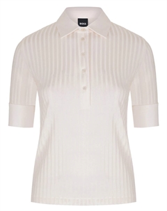 Поло из вискозы Boss