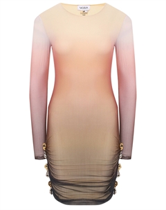 Платье с принтом Sylvie Moeva