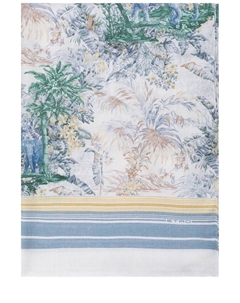 Палантин из шерсти и шелка Etro