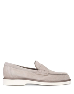 Лоферы замшевые Santoni