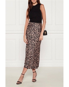 Юбка с анималистичным принтом Guess