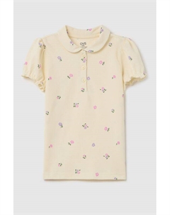 Поло хлопковое с принтом Ovs