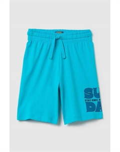 Шорты хлопковые на кулиске с принтом Ovs