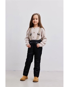 Брюки утепленные на эластичных лямках G'n'k