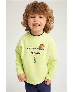 Свитшот хлопковый с принтом Bell bimbo