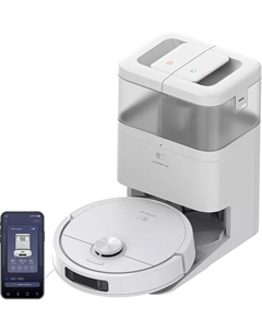 Робот-пылесос со станцией самоочистки Polaris PVCRAC 7290 WIFI IQ Home, белый