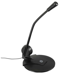 Микрофон проводной Oklick MP-M009B, 1.8м, черный