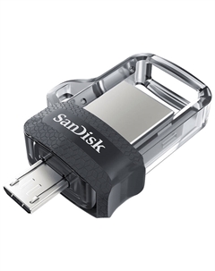 Флеш-накопитель Sandisk ULTRA DUAL M30 USB 3.0 черный [SDDD3-016G-G46]