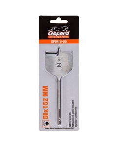 Сверло по дереву GP0415-50, перьевое, ф50мм Gepard