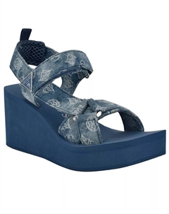 Женские сандалии Daysa Quattro-G на платформе с ремешками, оранжевый Guess