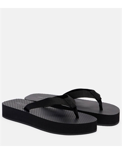 Шлепанцы-вьетнамки Dune, черный The row
