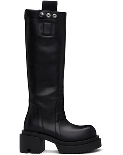 Голливудские высокие ботинки на шнуровке Bogun, черный Rick owens