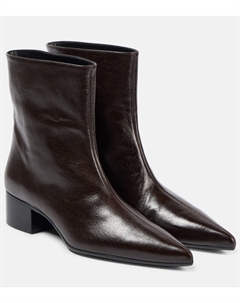 Кожаные ботинки Andee по щиколотку, Chestnut Khaite