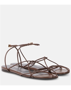 Кожаные сандалии Loulou, Cigar Khaite