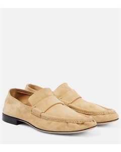 Замшевые пенни-лоферы, Yellow Linen The row