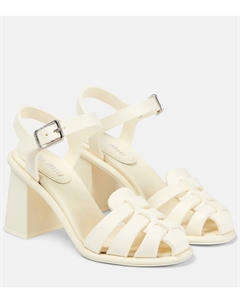 Резиновые сандалии, Avorio Miu miu