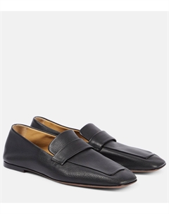 Кожаные лоферы, черный The row
