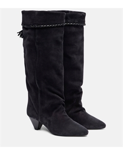 Ботинки Elita 55 из замши, Faded Black Isabel marant