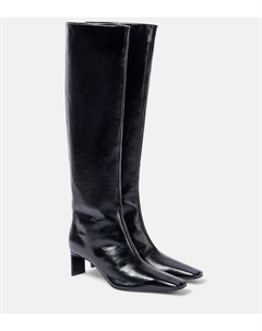 Ботфорты Ona 55 из кожи, черный Khaite