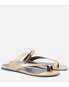 Кожаные сандалии Aimee, Nude Khaite