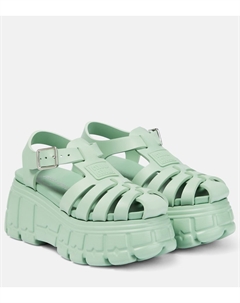 Пляжные сандалии Fisherman EVA, Salvia Miu miu