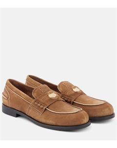 Замшевые пенни-лоферы, Cannella Miu miu