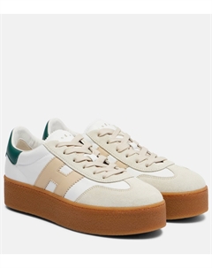 Кожаные кеды на платформе Cool, B001+C002+T821+C023 Hogan